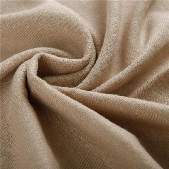 Wool Shawl Wraps - Extra Large Thick Soft Pashmina Scarf - Picture 6 of 6